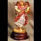 Color Resin Musical Angel, 9.5" (24 cm)