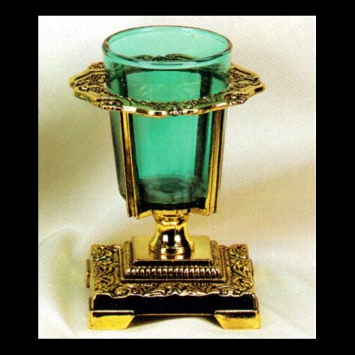 Brass Gold Plated Votive Light Stand