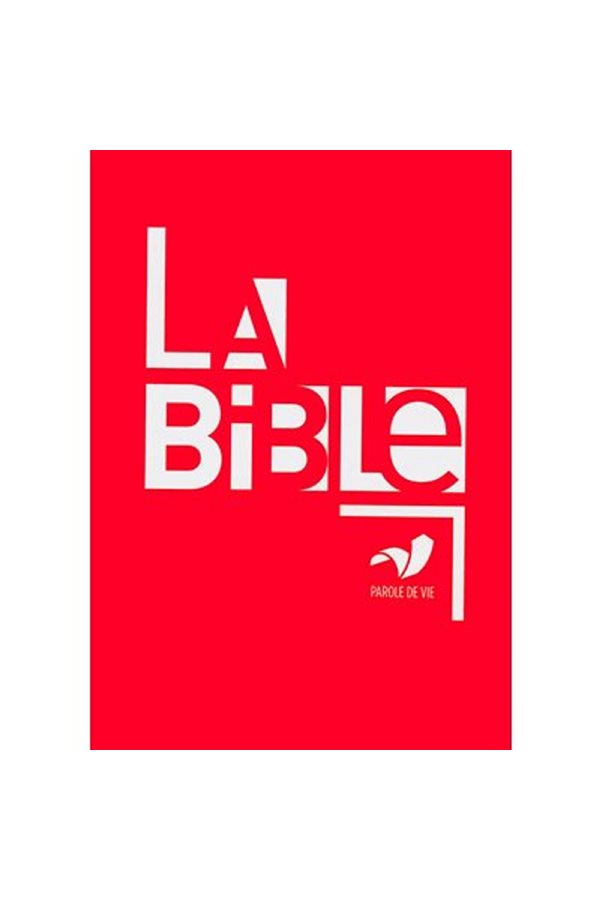 Bible, version Parole de Vie, French book