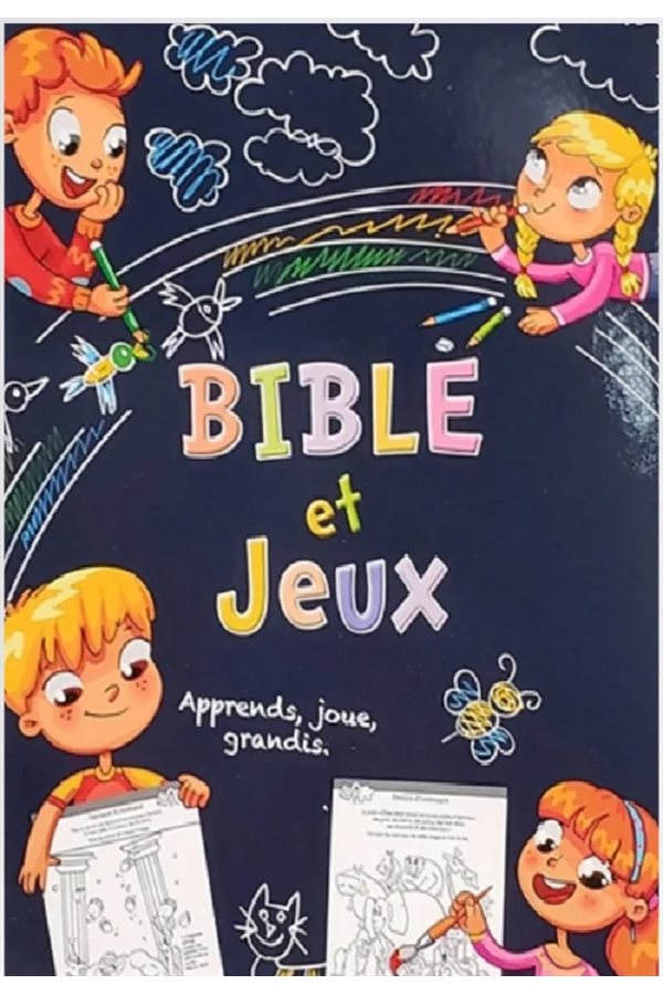 Bible et jeux - Apprends joue, grandis, French book