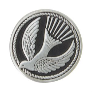 Confirmation Pewter Pocket Token, 1.25", French / ea