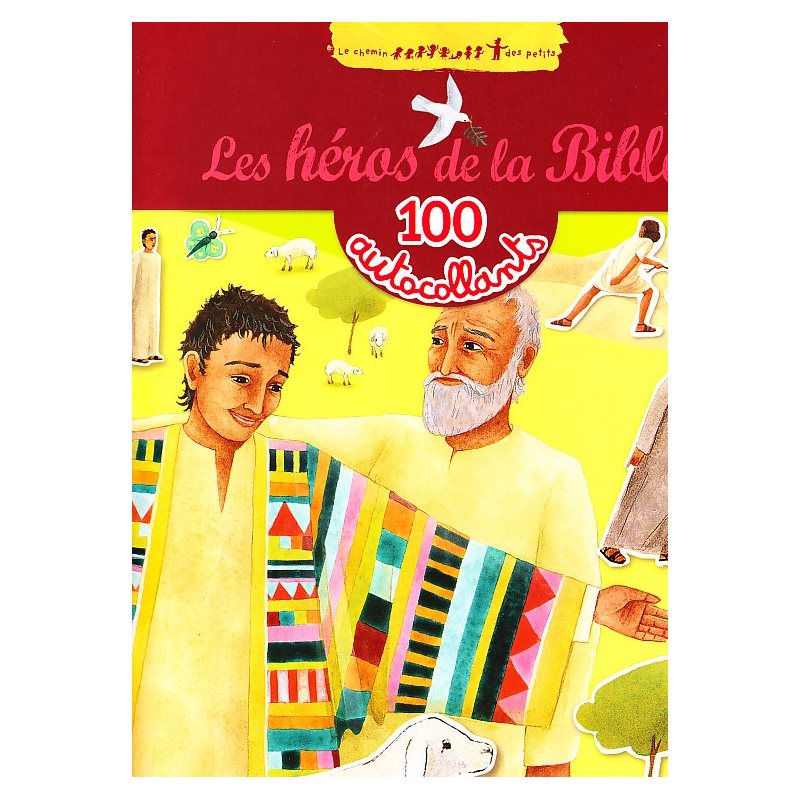 Héros de la Bible + 100 autocollants, Les (French book)