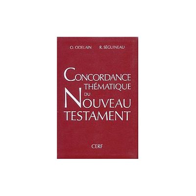 Concordance Thématique Nouveau Testament