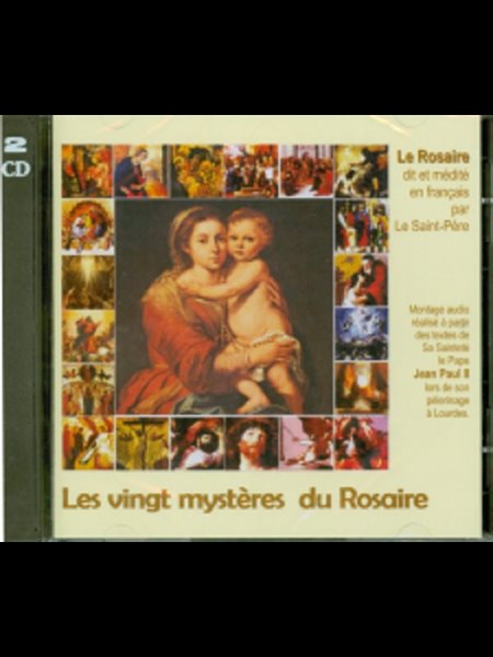 CD Les vingt mystères du Rosaire (2CD) (French CD)