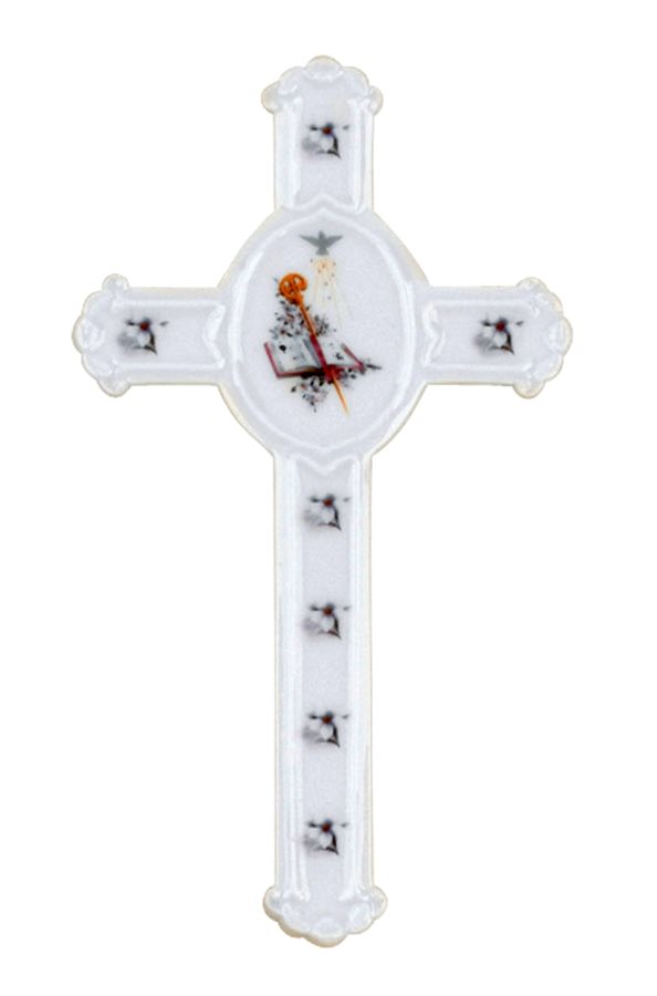 Confirmation Porcelain Cross, 8''