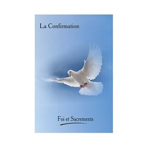 Book of Sacraments "La Confirmation", 20 pages, French
