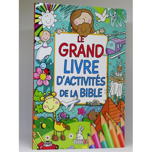Coloring Book and Stickers, 128 pages, French