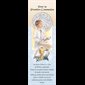 Boy's 1st Communion Bookmark w /  Prayer, 7", French