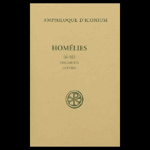 Homélies, Tome 2 (6 - 10) (French book)
