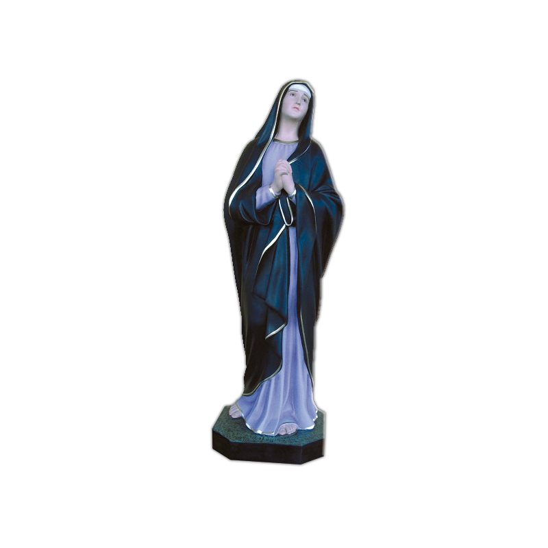 Statue ext. N.D. Sept Douleurs 43" (110 cm) en FDV Couleur