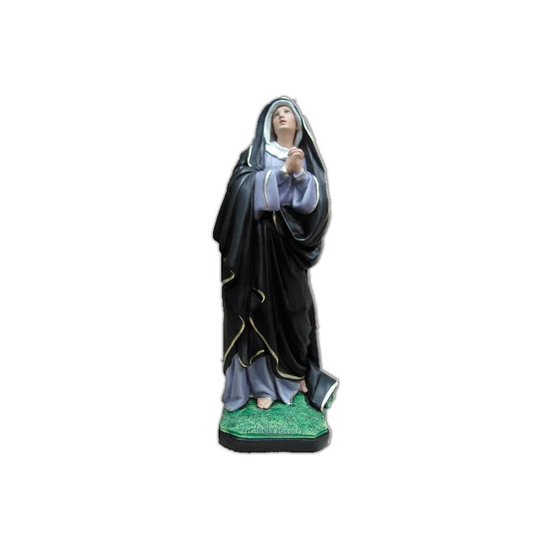 Statue ext. N.D. Sept Douleurs 19.7" (50 cm) en FDV Couleur