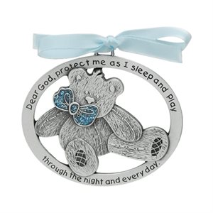 Pewter Blue "Bear" Medal, 2½" x 2", English