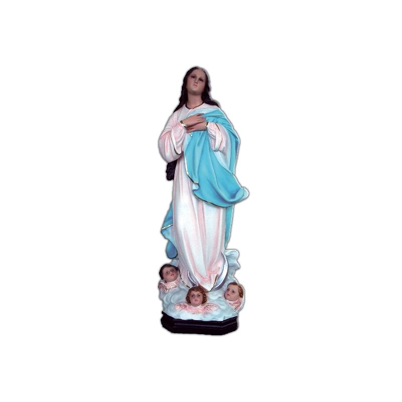 Statue ext. N.D. Assomption 24" (60 cm) en FDV Couleur