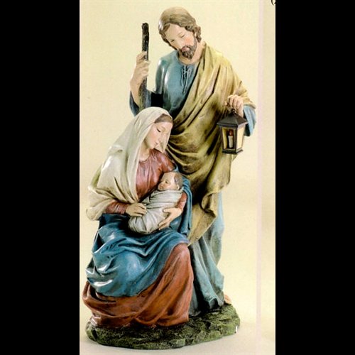 Holy Family Resin Statue, 16" (40.5 cm)