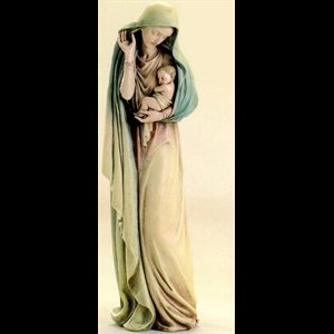 Madonna and Child Resin Statue, 18" (45.5 cm)