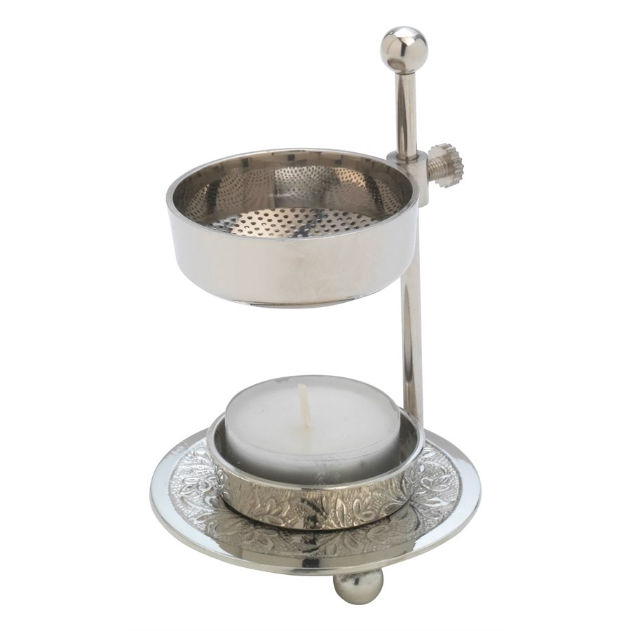 Silver Plated Brass Censer 4 1 / 2" (11 cm)