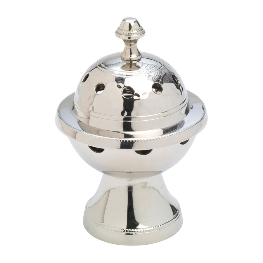 Silver Plated Brass Censer 5" (13 cm)