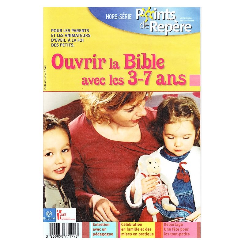 Ouvrir la bible avec les 3-7 ans