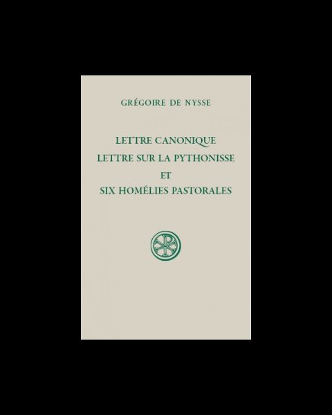 Lettre canonique, lettre sur la pythonisse ...