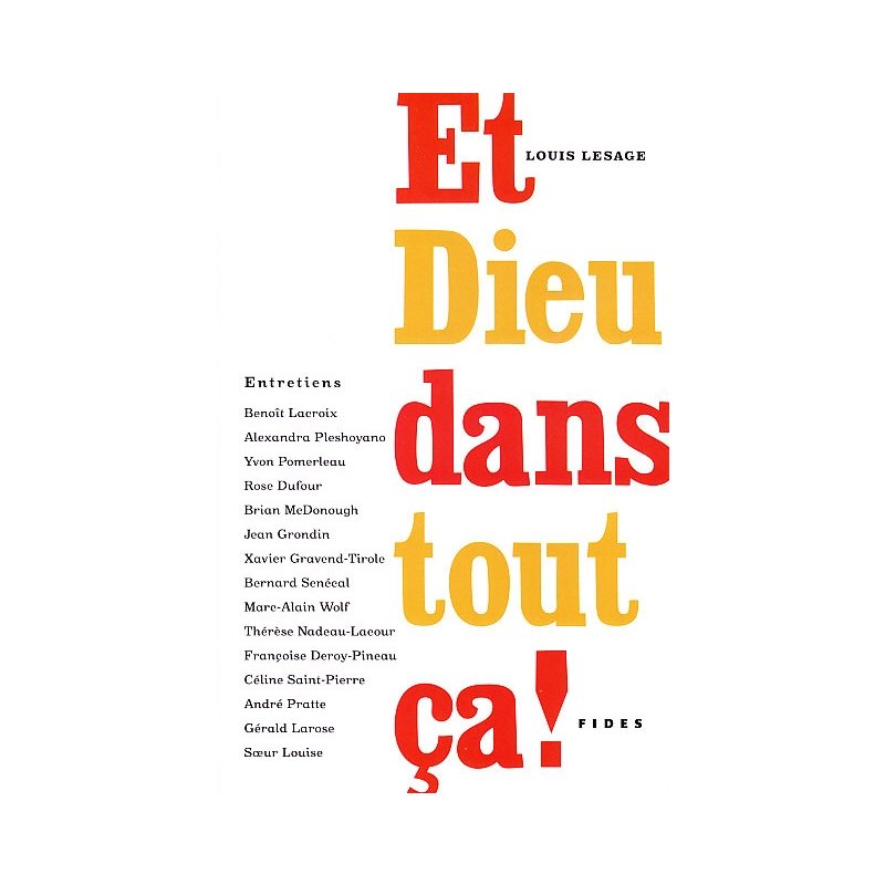 Et Dieu dans tout ça! (French book)