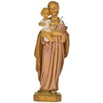 'St. Joseph'' Coloured Resin Statue, 6"