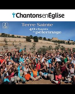 CD 40 chants de pèlerinage - Terre Sainte (Coffret 2CD)