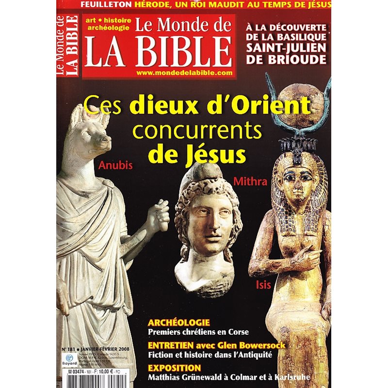 Revue Ces Dieux d'Orient concurrents de Jésus