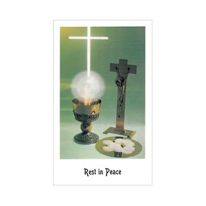 12 Mass Offering Cards, 3¾ x 6¼", English