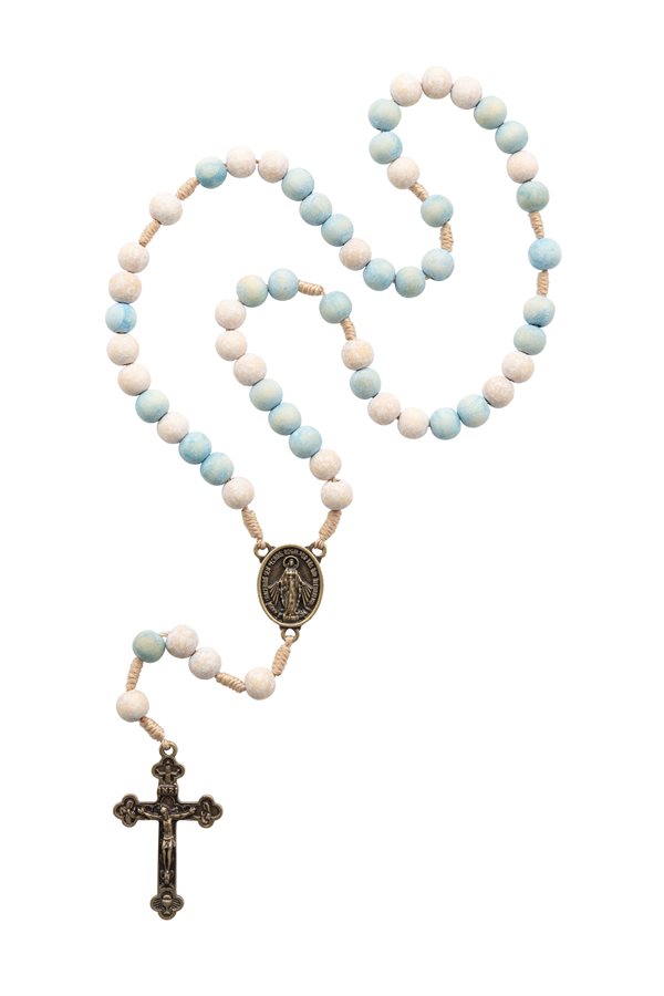 Rosary, 8 mm Beads, Miraculous Medal