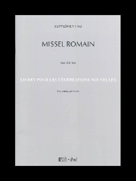 Supplément au Missel Romain P.F. (French book)