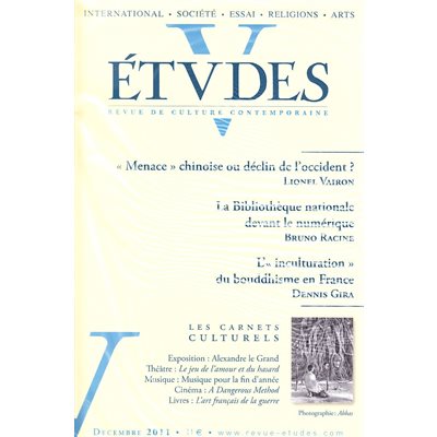 Études 415-6 - Décembre 2011 (French book)