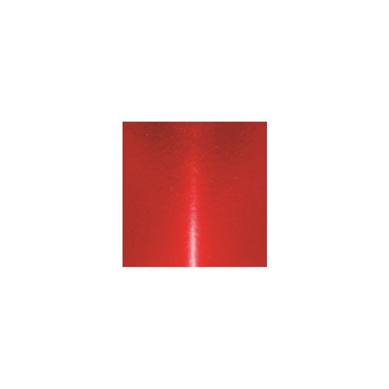 Chandelle Pillier 3" x 5" métallique rouge / un