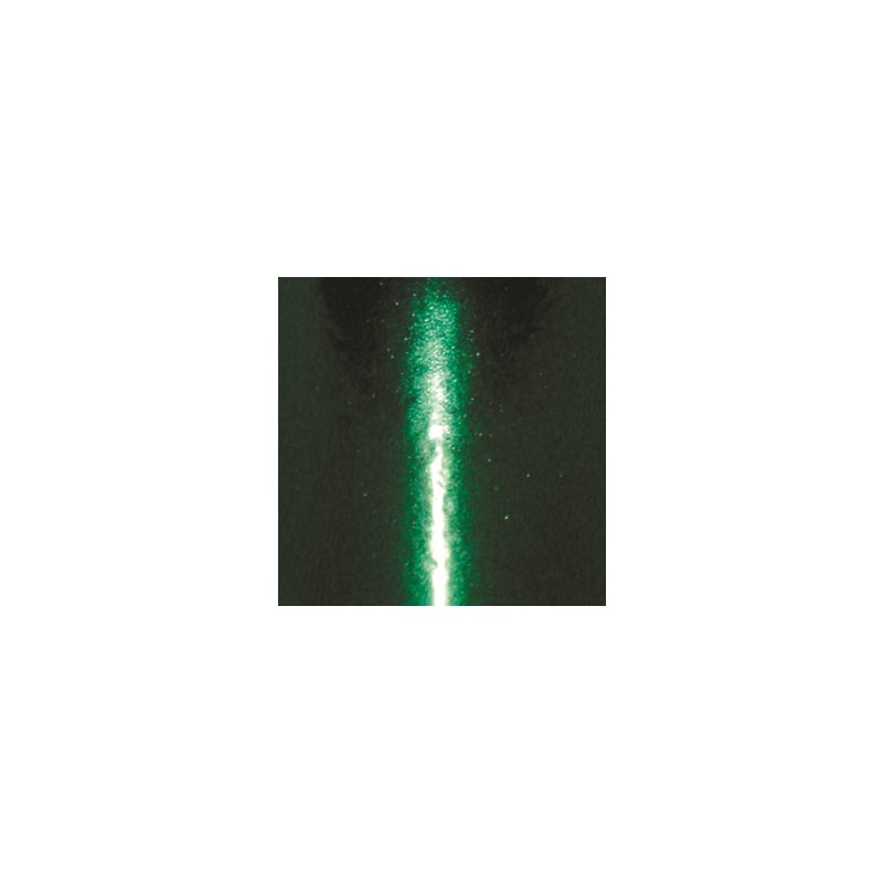 Chandelle Pillier 3" x 5" métallique vert / un