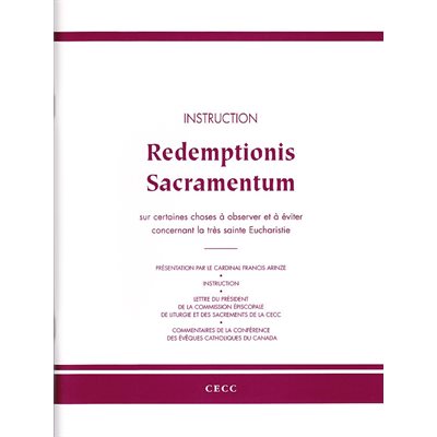 Redemptionis sacramentum (Instructions)