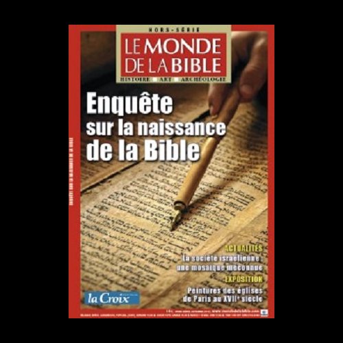 Revue Enquête sur la naissance de la Bible (French book)