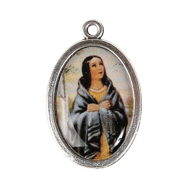 ''Kateri Tekakwitha'' Coloured Medal / ea