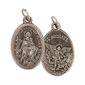 ''OLO & St. Michel'' Oxidized Medal  /  ea