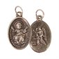 ''SHOCJ & Guardian Angel'' Oxidized Medal  /  ea