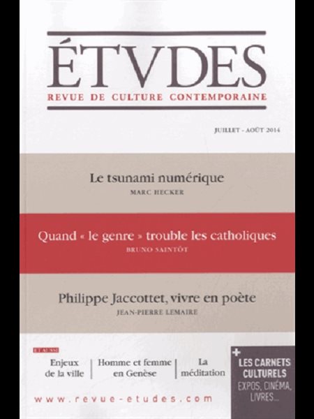 Études 4207 Juillet-Août 2014 (French book)