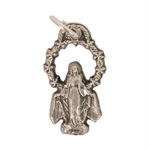 ''Immaculate Conception'' Oxidized Medal / ea