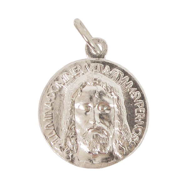 Médaille Sainte Face (Ecce Homo), aluminium / un