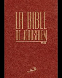 Bible de Jérusalem, La (souple, maron)