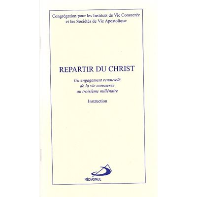 Repartir du Christ (French Book)