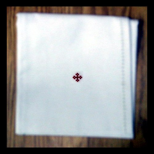 Altar linen Corporal, 16" x 16" (40 x 40 cm) / ea