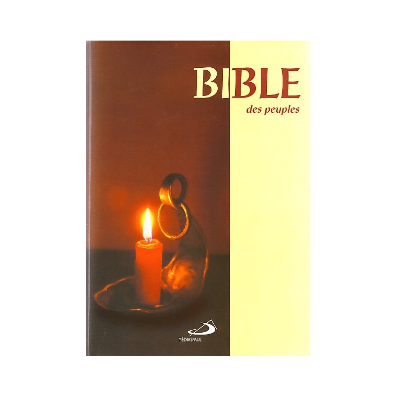 Bible des peuples 6'' x 8.5'' x 1.5'' avec CD-ROM