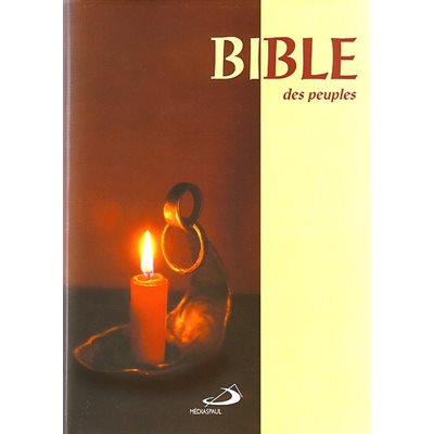 Bible des peuples 6'' x 8.5'' x 1.5'' avec CD-ROM