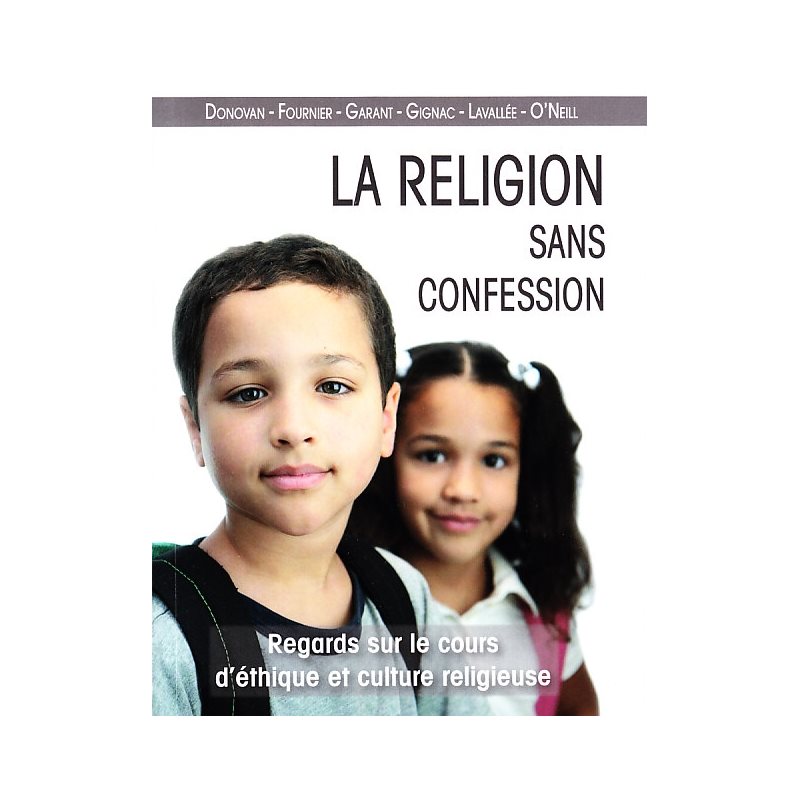 Religion sans confession, La (French book)