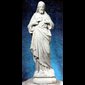 Statue ext. Sacré-Coeur de Jésus 24" (61 cm) en ciment blanc