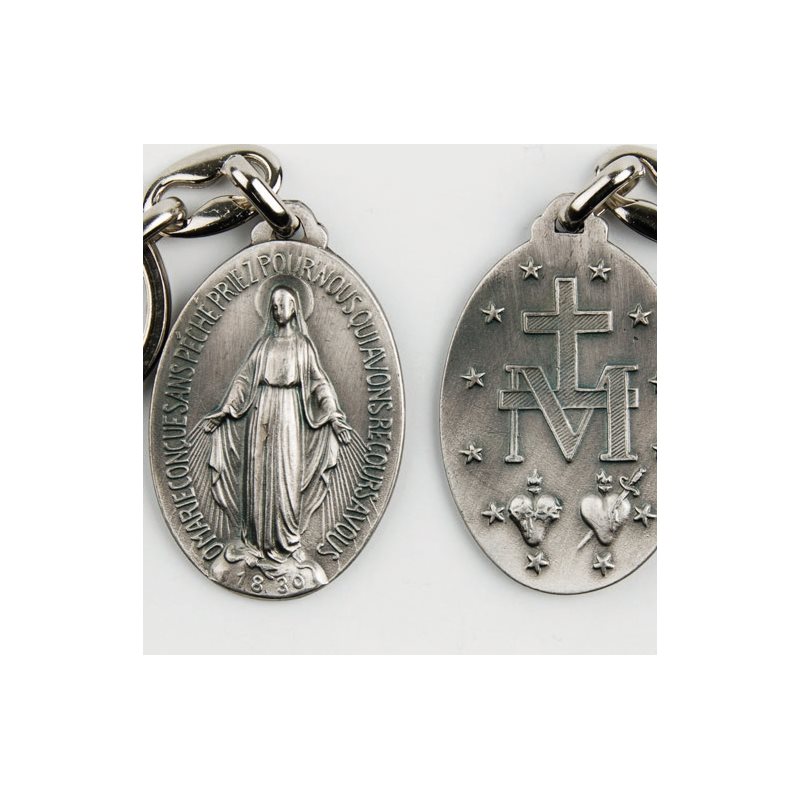 Key Ring Miraculous Medal 4,5 cm