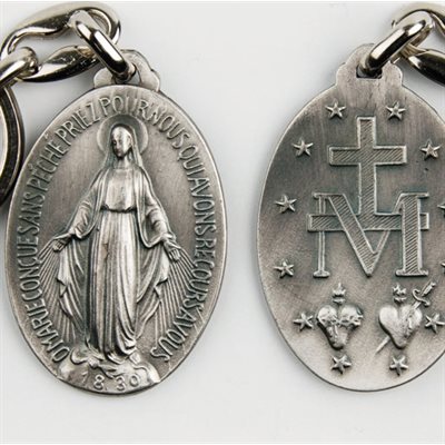 Key Chain Miraculous Medal 4,5 cm